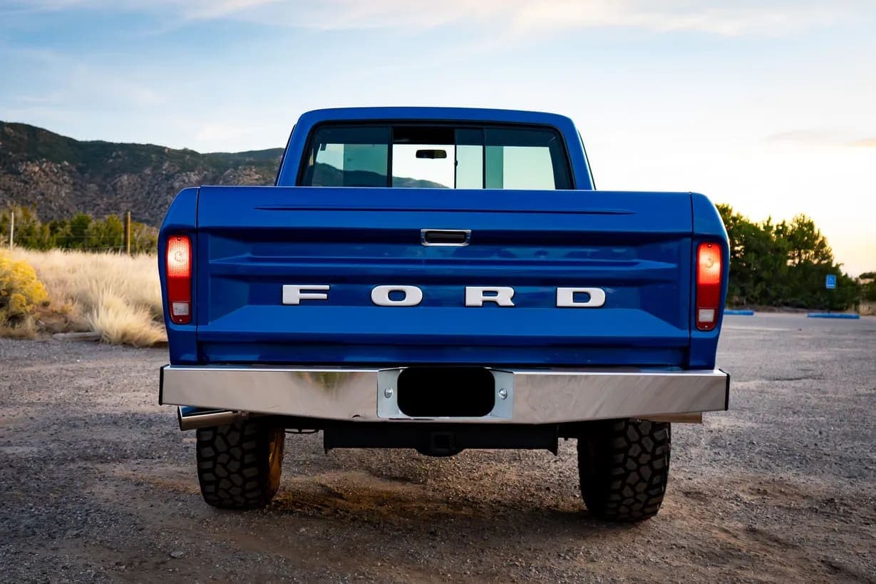 1974 Ford F-100 Ranger, view