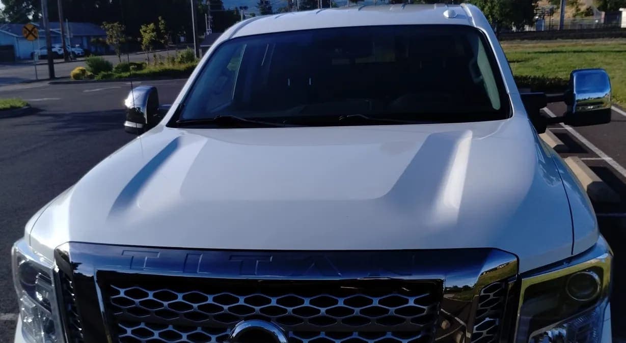 2017 Nissan Titan XD Platinum Reserve, view