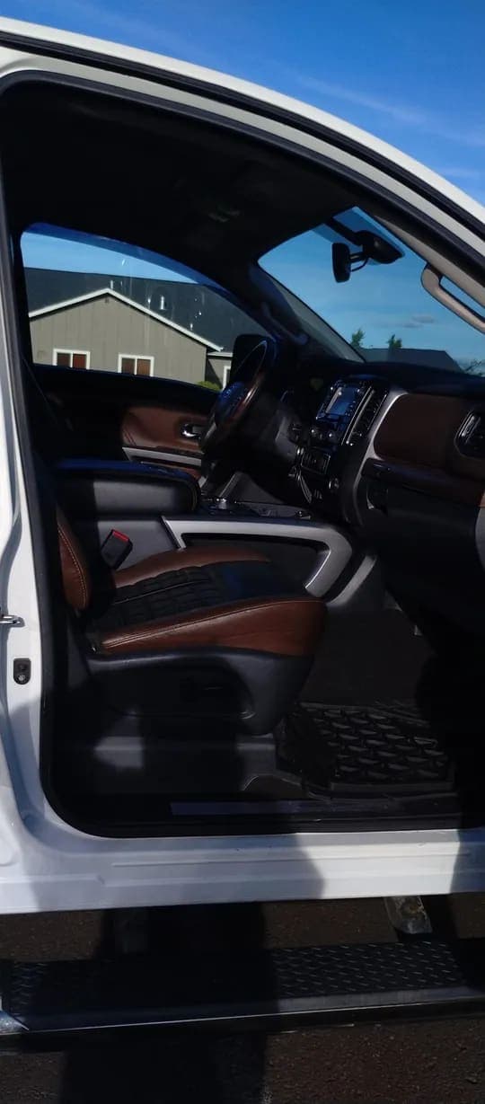 2017 Nissan Titan XD Platinum Reserve, view