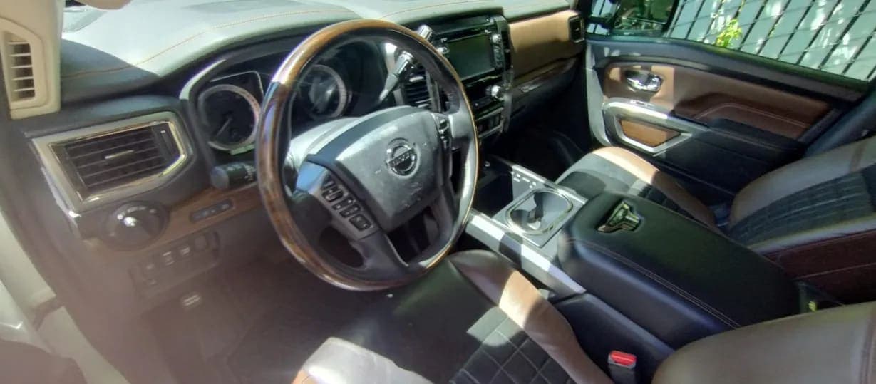 2017 Nissan Titan XD Platinum Reserve, view