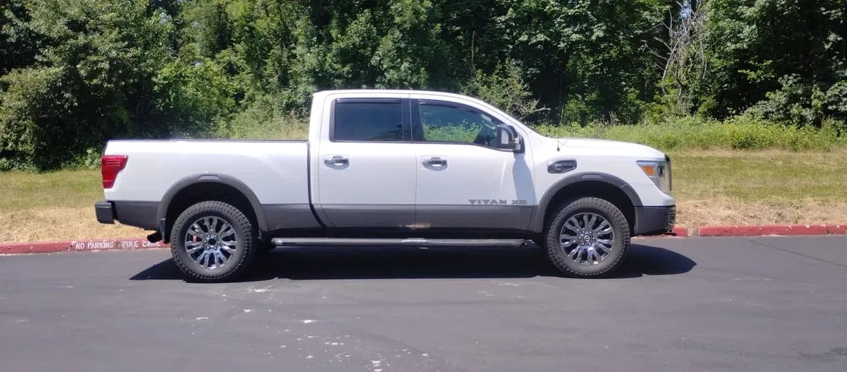 2017 Nissan Titan XD Platinum Reserve, view
