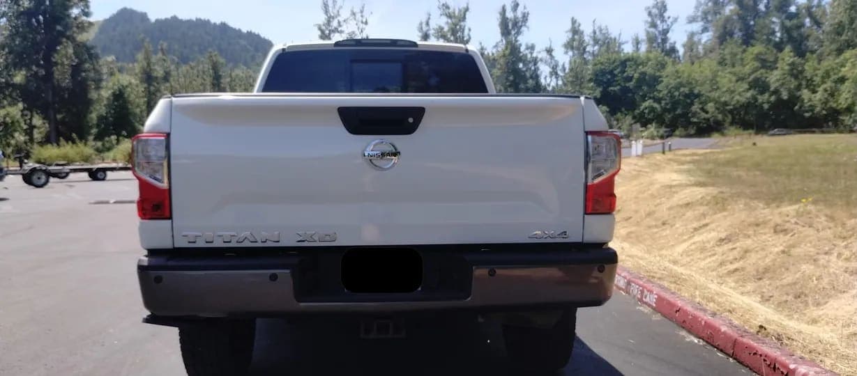 2017 Nissan Titan XD Platinum Reserve, view