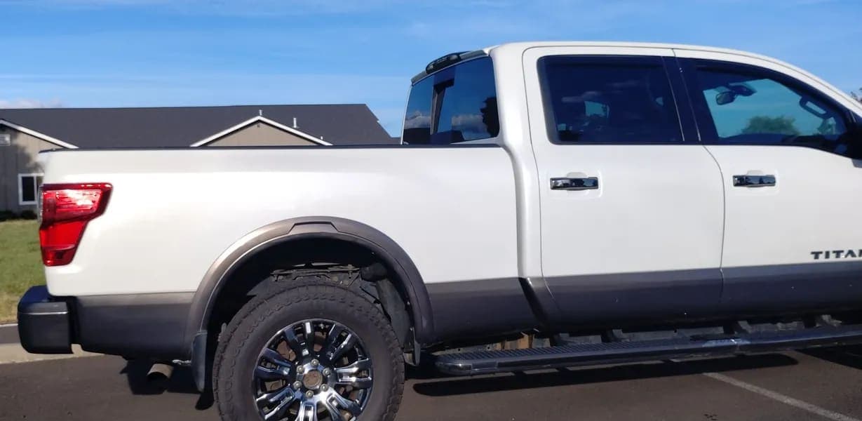 2017 Nissan Titan XD Platinum Reserve, view