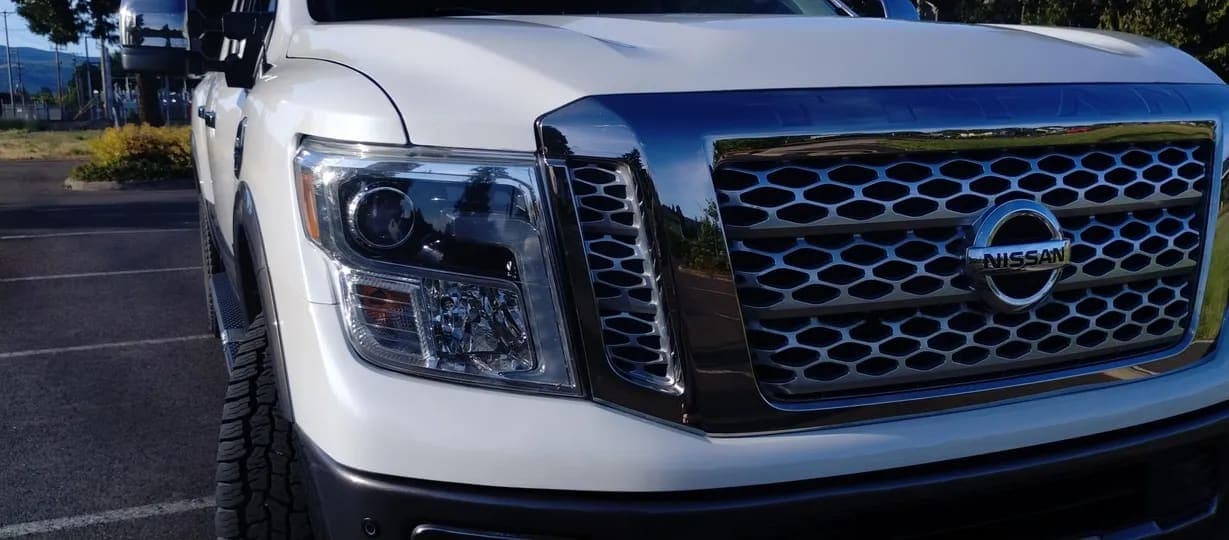 2017 Nissan Titan XD Platinum Reserve, view