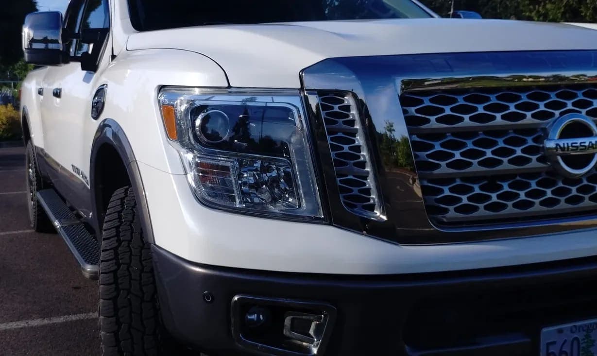2017 Nissan Titan XD Platinum Reserve, view