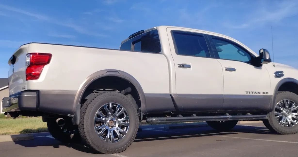 2017 Nissan Titan XD Platinum Reserve, view