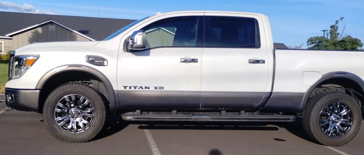 2017 Nissan Titan XD Platinum Reserve, view