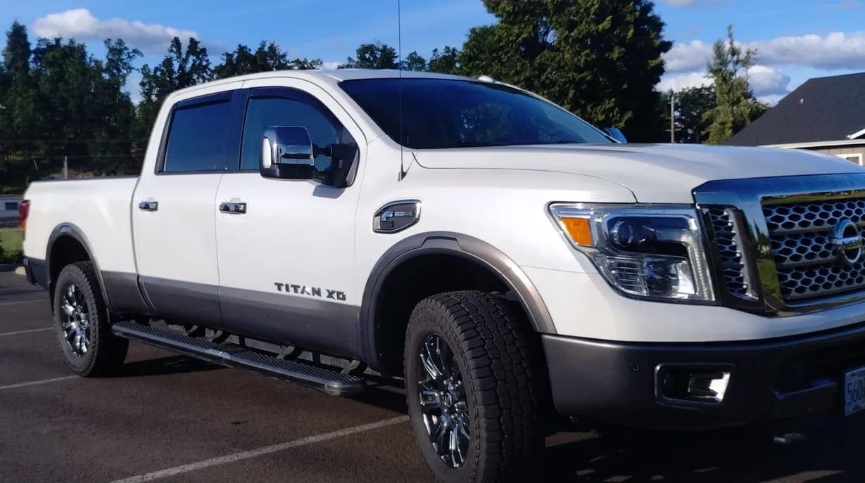 2017 Nissan Titan XD Platinum Reserve, view