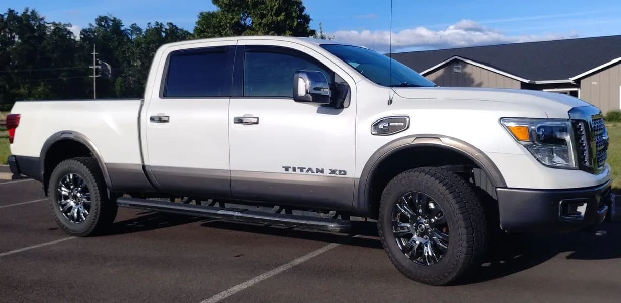 2017 Nissan Titan XD Platinum Reserve, view