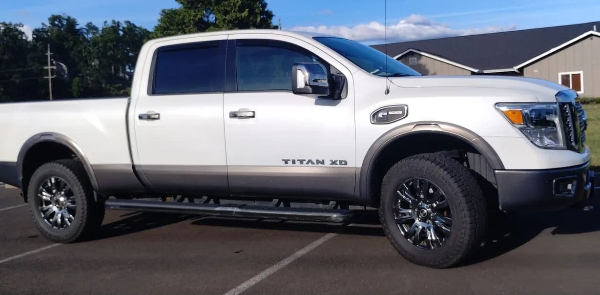 2017 Nissan Titan XD Platinum Reserve, view