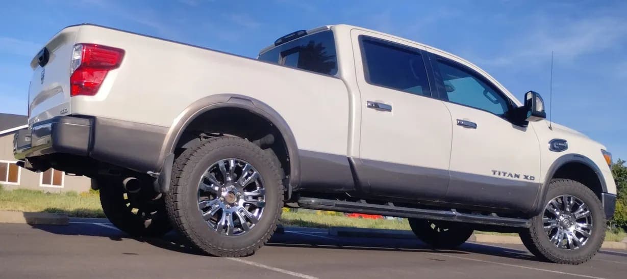 2017 Nissan Titan XD Platinum Reserve, view